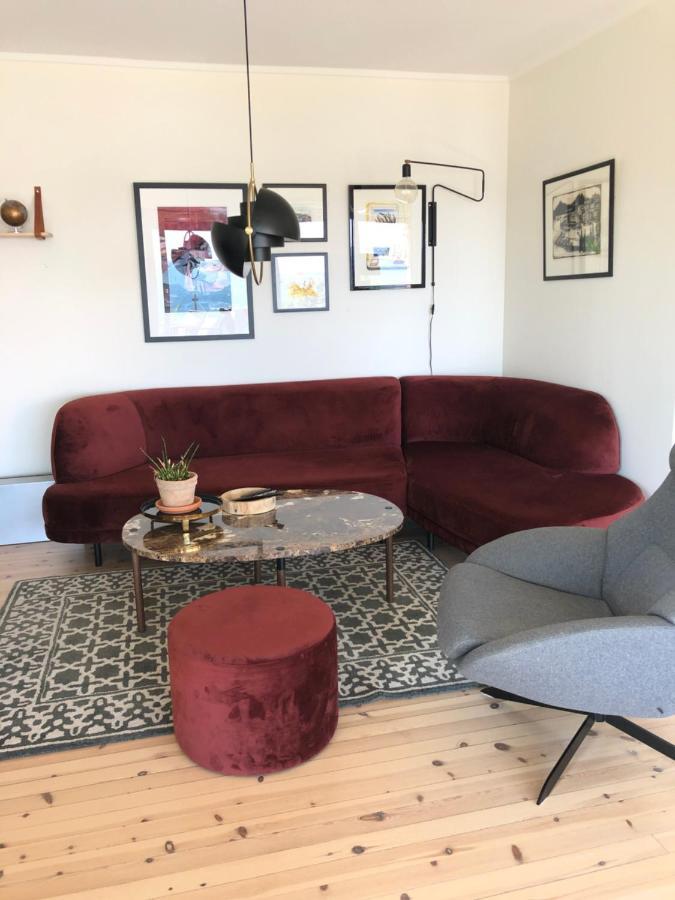 Ferienwohnung Aid Og Svein' S Sentrumsnaere Panorama Hjem Kristiansand Exterior foto